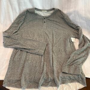 new marine layer long sleeve henley size XXL
